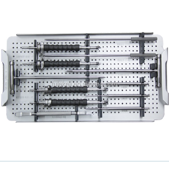 Fule COX Titanium Spinal System Spine Instrument Set-Implantation Equipment Class II 5+ Year Warranty Online Technical Support