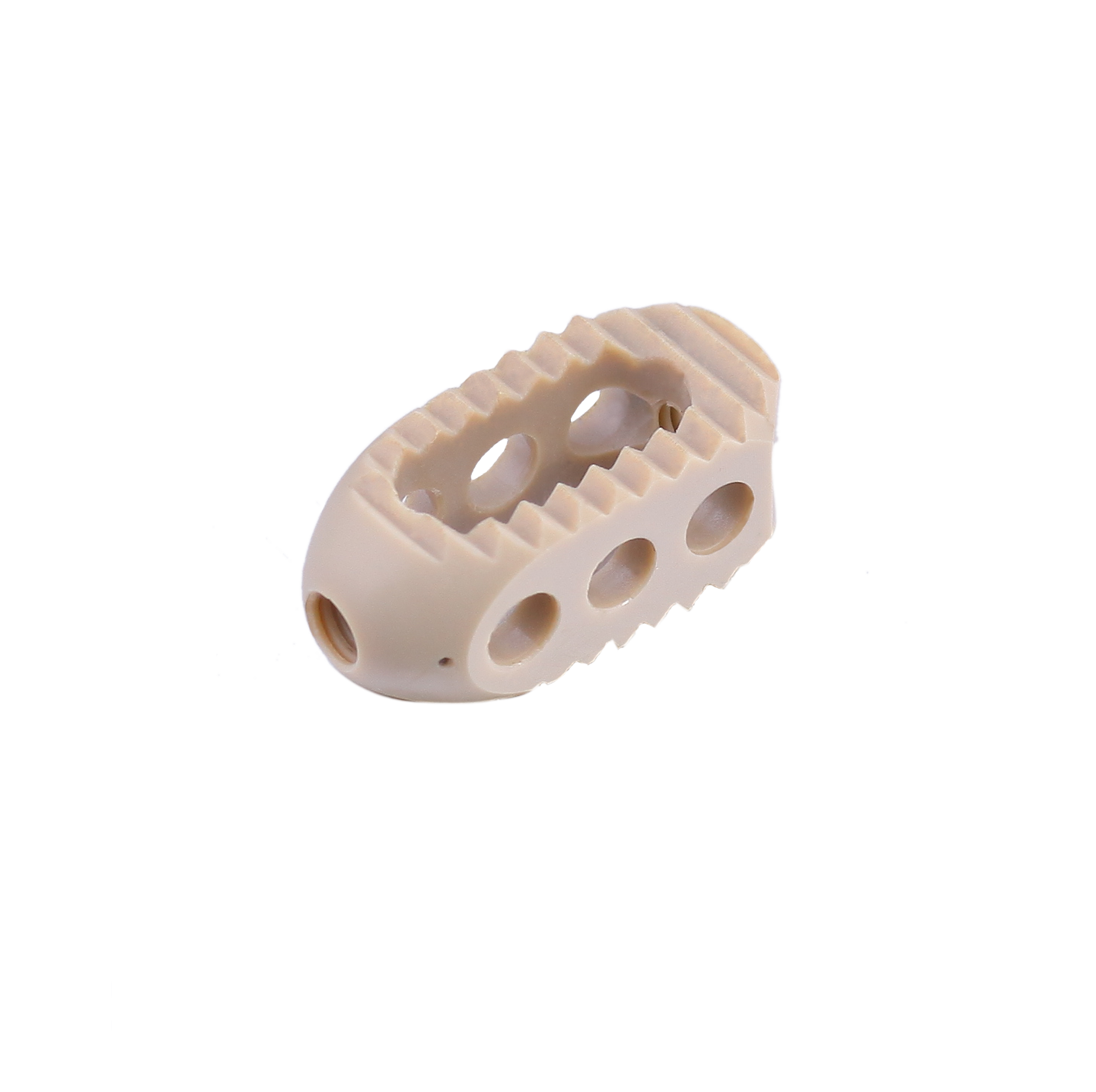 Customized Fule Medical PEEK CE Certified 5-Year Warranty Poster Lumbar Interbody Fusion Cage Bullet Type Sterilized