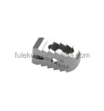 Orthopedic Surgical Titanium Implants Posterior Lumbar Interbody Fusion Cage From Beijing FULE Interventional Materials