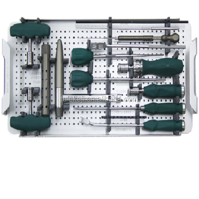 Fule COX Titanium Spinal System Spine Instrument Set-Implantation Equipment Class II 5+ Year Warranty Online Technical Support