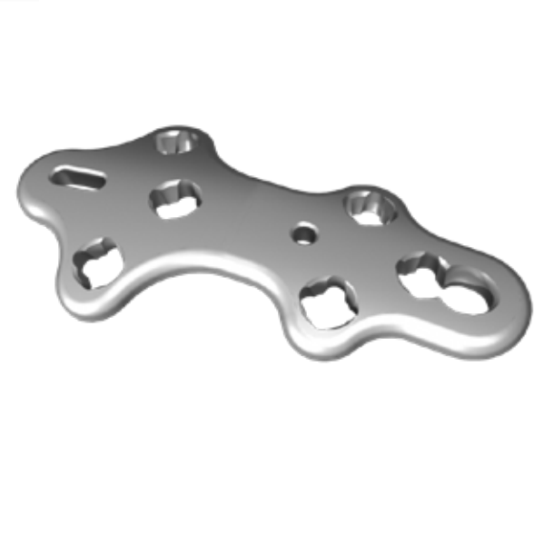 CE Marked Ankle Plate Implant China Manufactured for Calcaneal and Distal Tibia Fracture Interventional Fixation