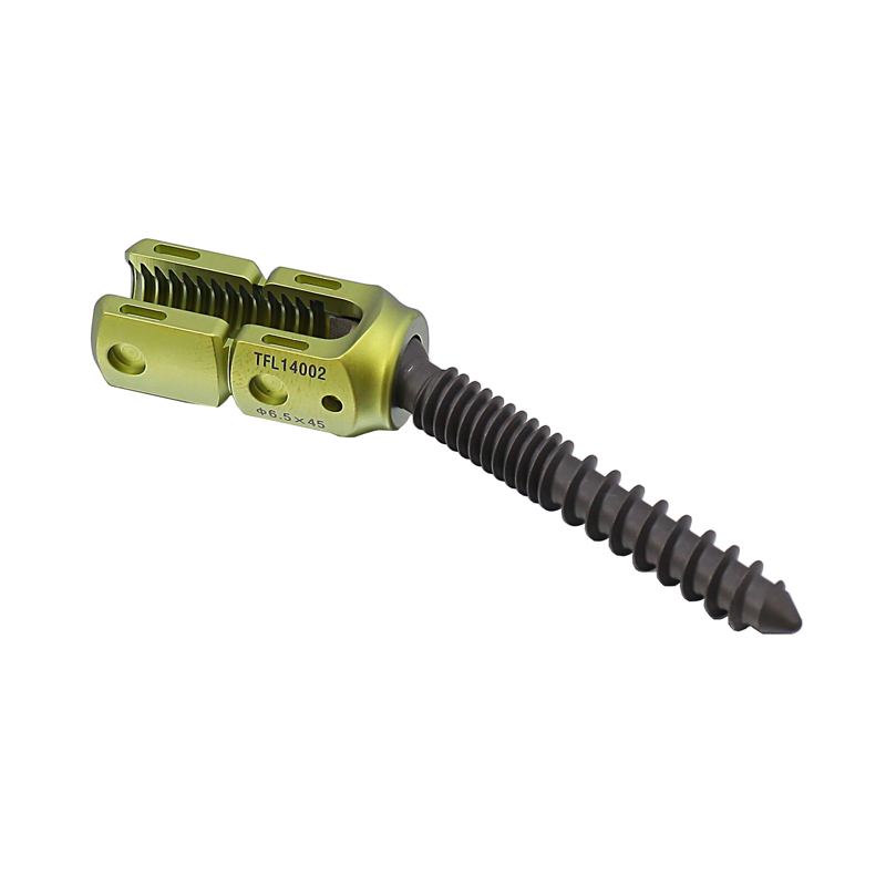Titanium Orthopedic Pedicle Screw . Usmart Spine Implant. Mono Screw, Poly Screw