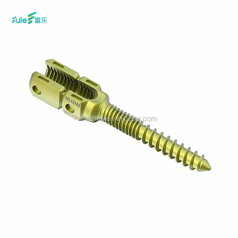 China Manufactured Titanium Fule Usmart Screw-Rod System 5.5 Expandable Monoaxial Pedicle Screw CE Certified Competitive Price