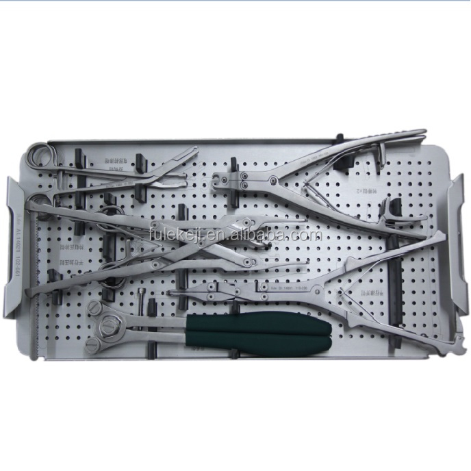 Fule COX Titanium Spinal System Spine Instrument Set-Implantation Equipment Class II 5+ Year Warranty Online Technical Support