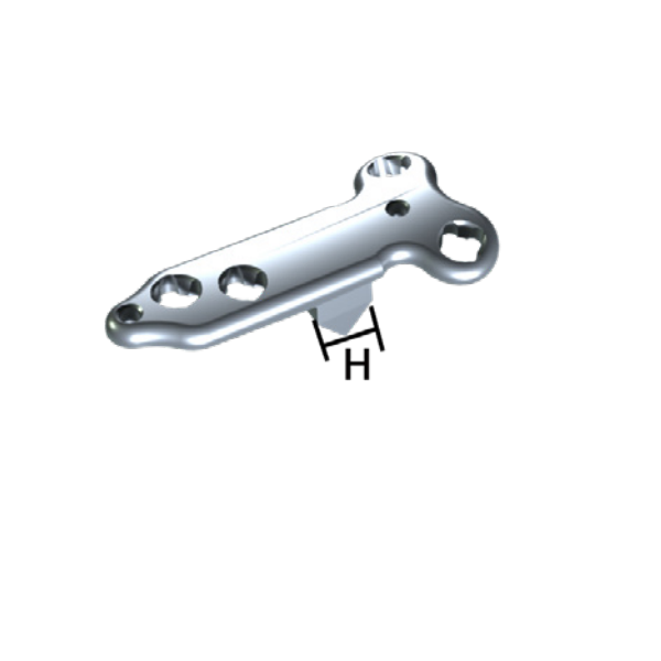 CE Marked Ankle Plate Implant China Manufactured for Calcaneal and Distal Tibia Fracture Interventional Fixation