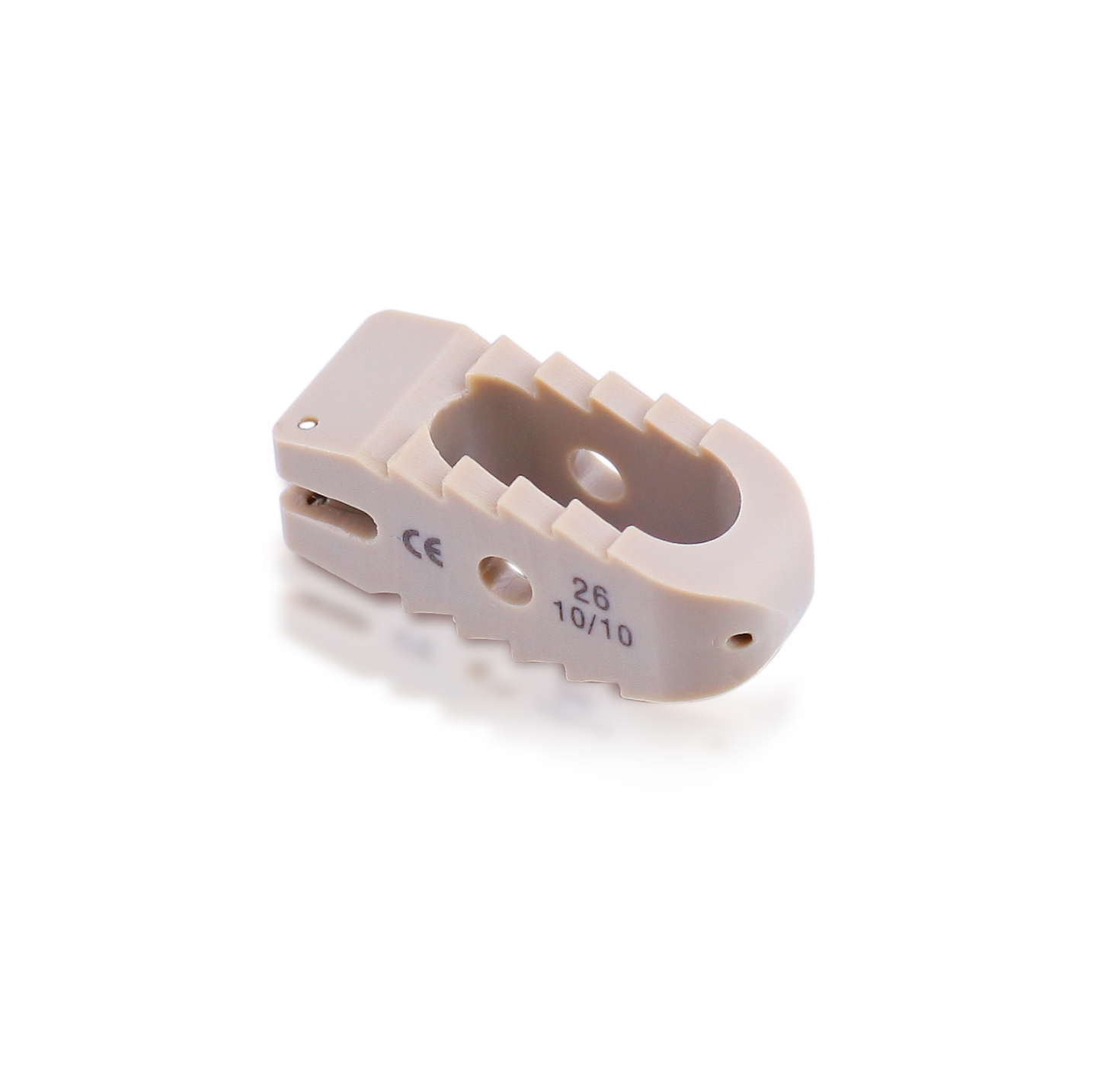 Customized Fule Medical PEEK CE Certified 5-Year Warranty Poster Lumbar Interbody Fusion Cage Bullet Type Sterilized