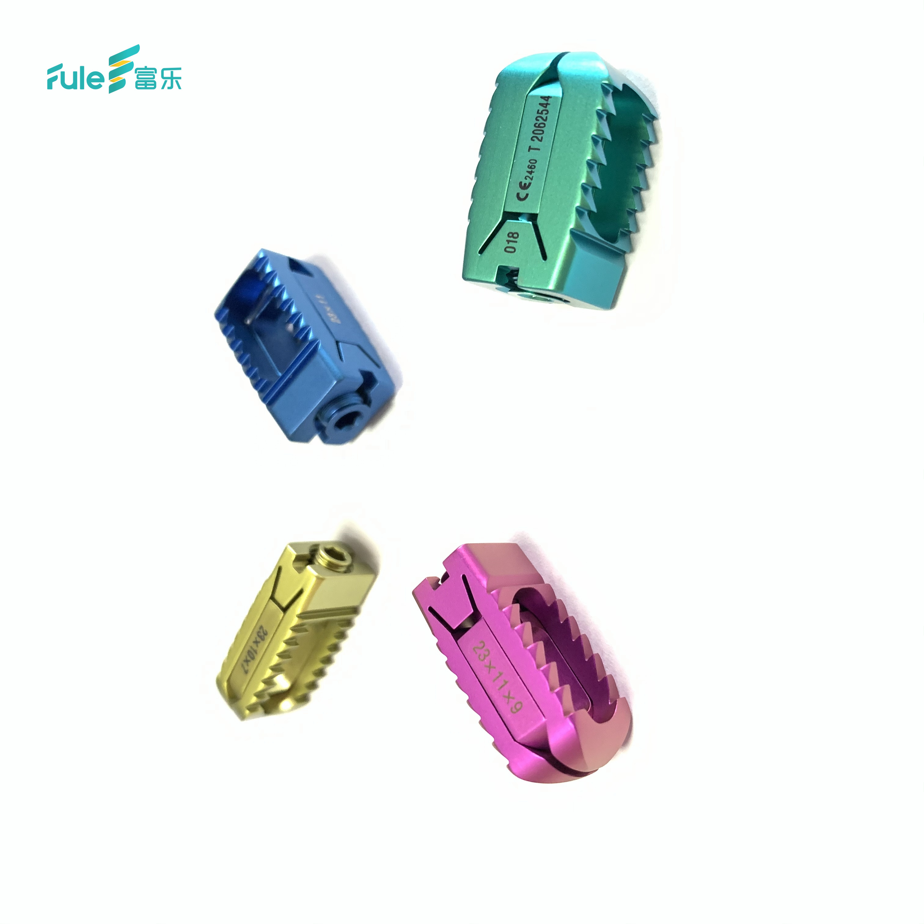 Fule Spine Alif Cage Orthopedic Instrument Set Anterior Lumbar Interbody Fusion Titanium Alloy CE Certified Class III DHL Fedex