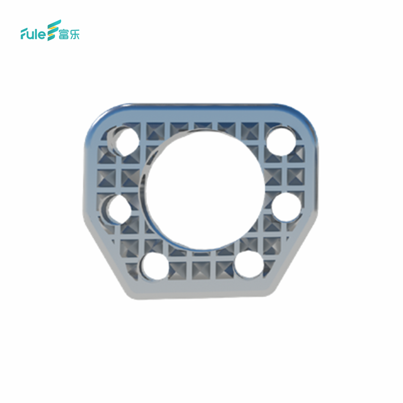 Titanium Artificial Organs Implant Materials Arc-Shaped Cervical Interbody Fusion Cage Apply to Normal Endplate
