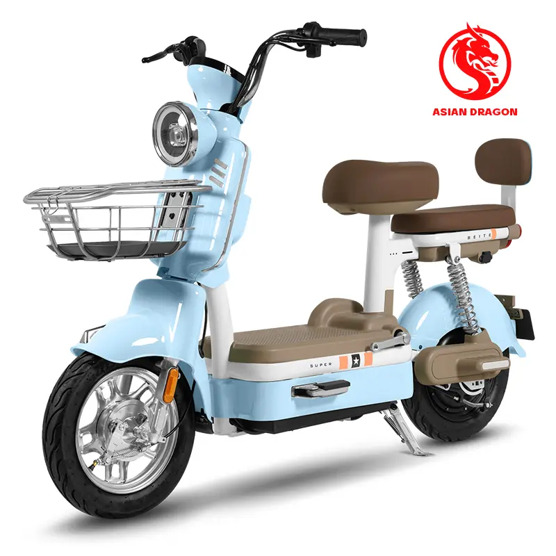 Wholesale Wide Seat and Headlight Model 40KM Electric Bicycle Manufacturer, Suppliers