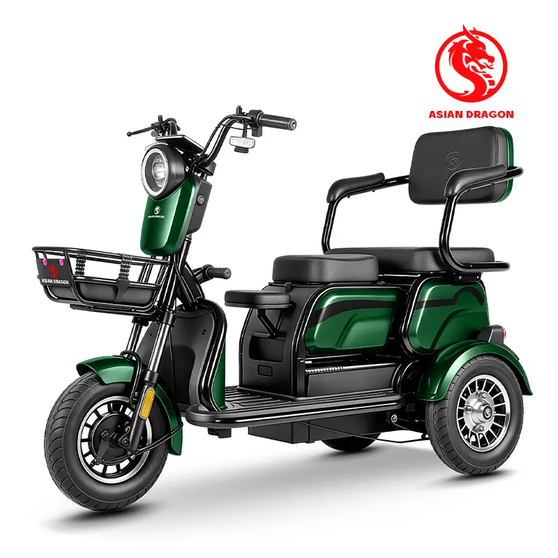 China ASIAN DRAGON Brown 3-Wheel Mobility Electric Trike Factories, Factory