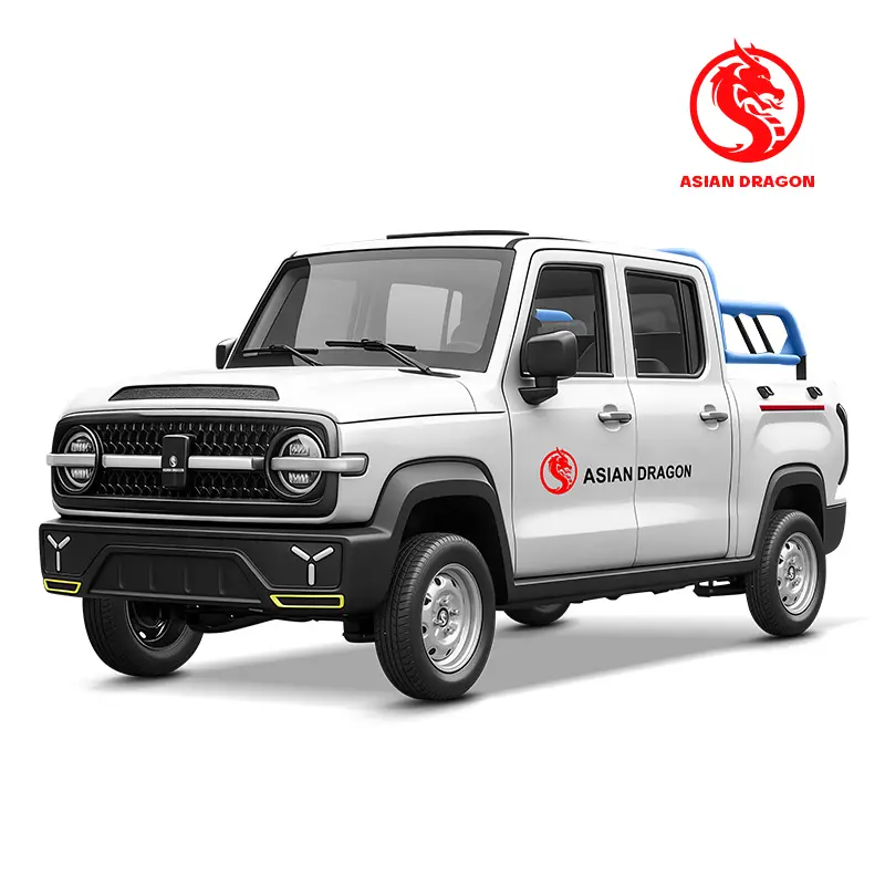 Wholesale Asian Dragon Black & White Two-Tone LED Headlight Sightseeing Four-Wheeler Manufacturers, Manufacturer