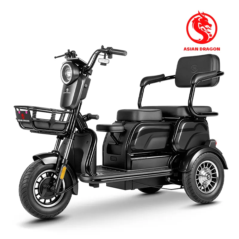 China ASIAN DRAGON Brown 3-Wheel Mobility Electric Trike Factories, Factory