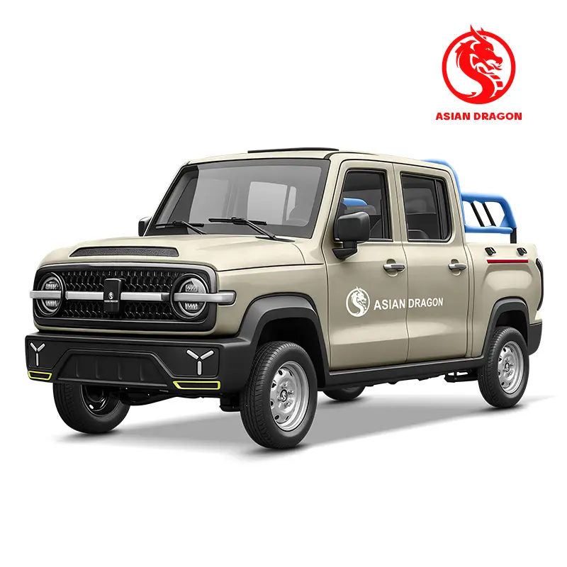 Wholesale Asian Dragon Black & White Two-Tone LED Headlight Sightseeing Four-Wheeler Manufacturers, Manufacturer