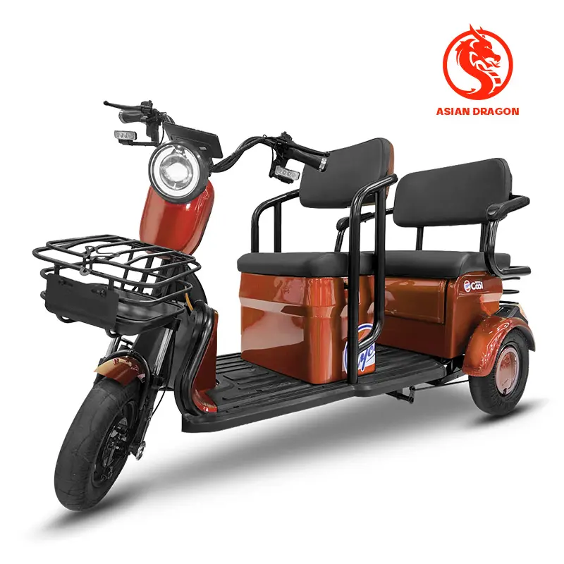 China Three-Wheeled Electric Tricycle Stable Safe Ride Suppliers, Factories