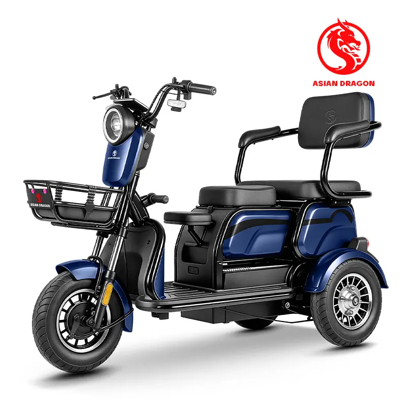 China ASIAN DRAGON Brown 3-Wheel Mobility Electric Trike Factories, Factory