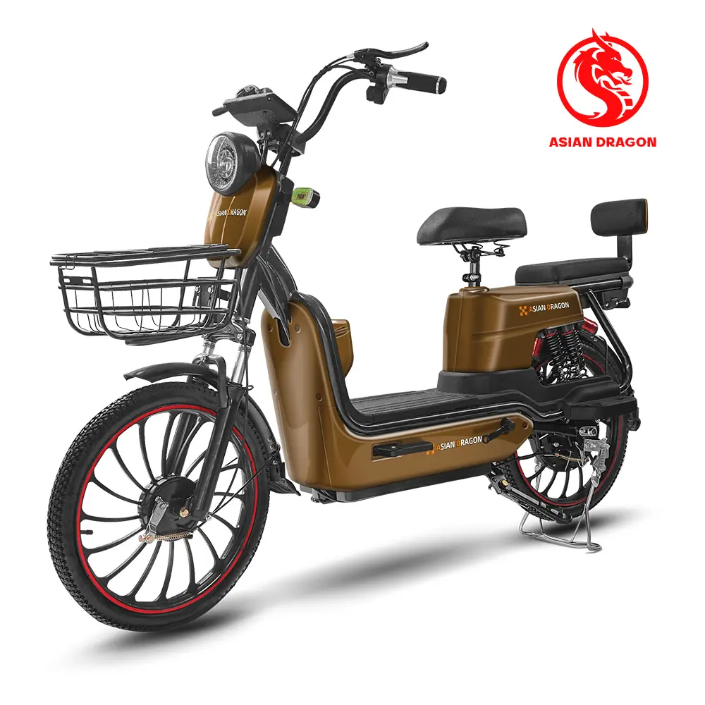 China 2 Seater City Electric Commuter Bike with Front Basket Suppliers, Factory