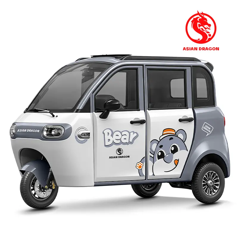 Wholesale ASIAN DRAGON Pink-White Bear Cartoon E-Trike Suppliers, Factory