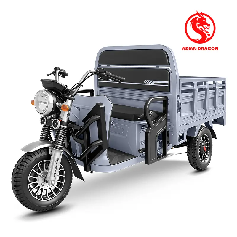 China ASIAN DRAGON Blue Cargo & Passenger E-Trike from China Suppliers - Durable Factory-Made Electric Trike for Urban Transport Manufacturer, Factories