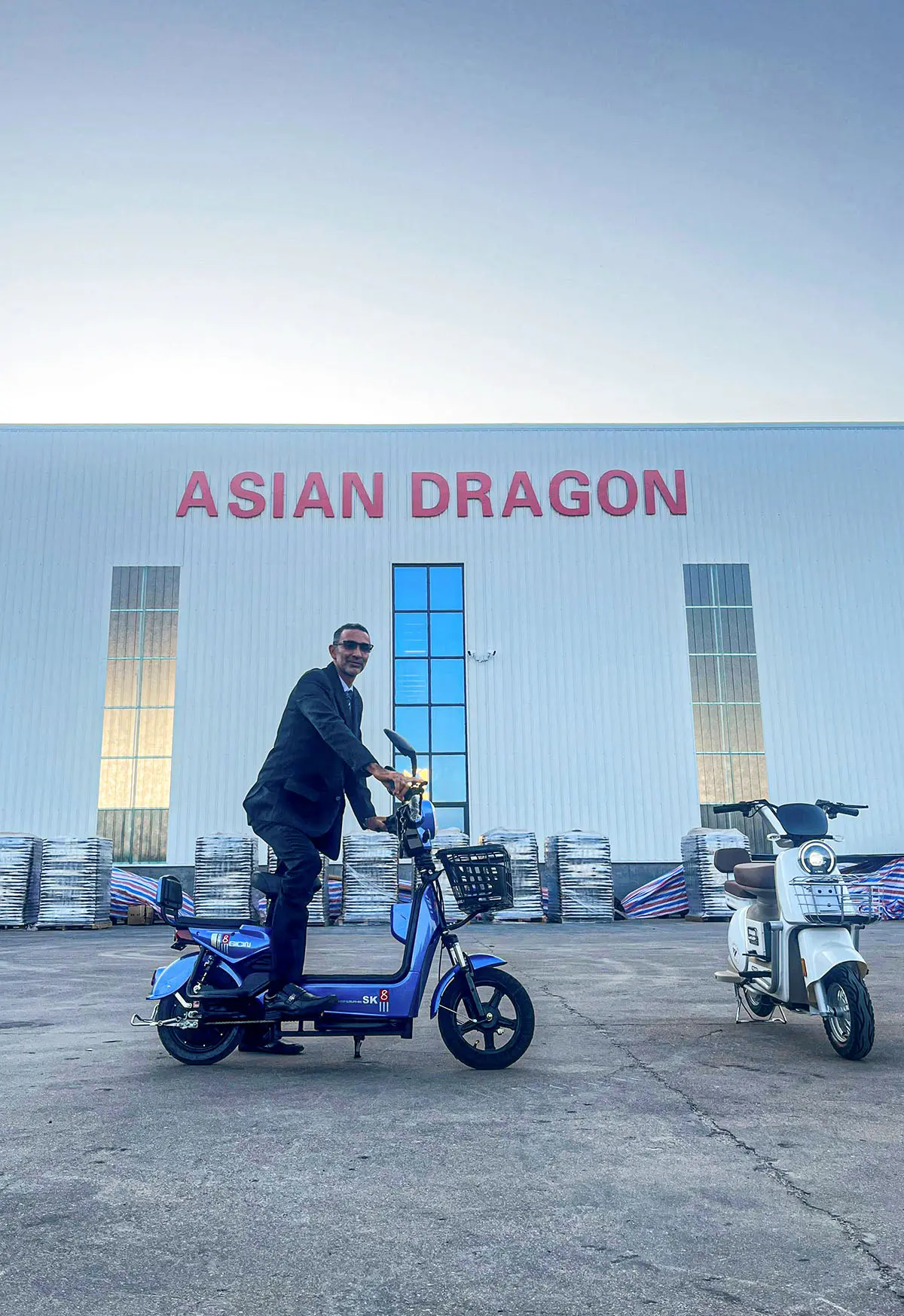 Fulong EV electric scooter lineup for export