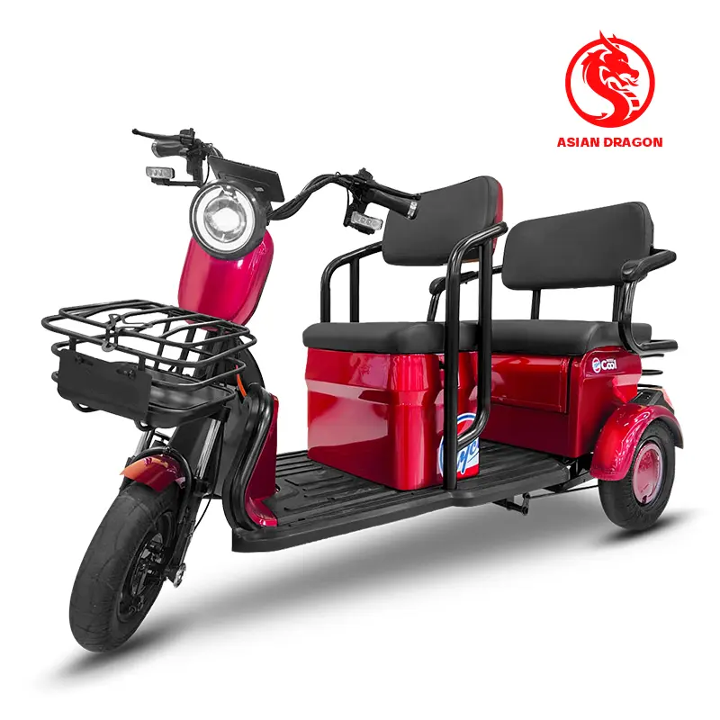 China Three-Wheeled Electric Tricycle Stable Safe Ride Suppliers, Factories