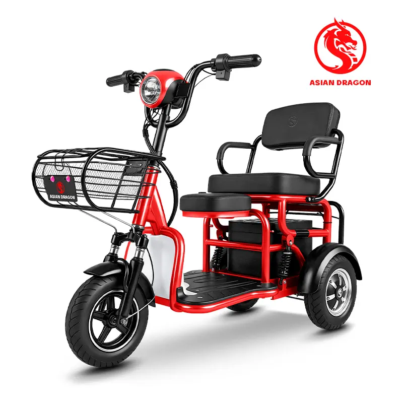 Wholesale ASIAN DRAGON Orange 3-Wheel Electric Trike Suppliers, Factories