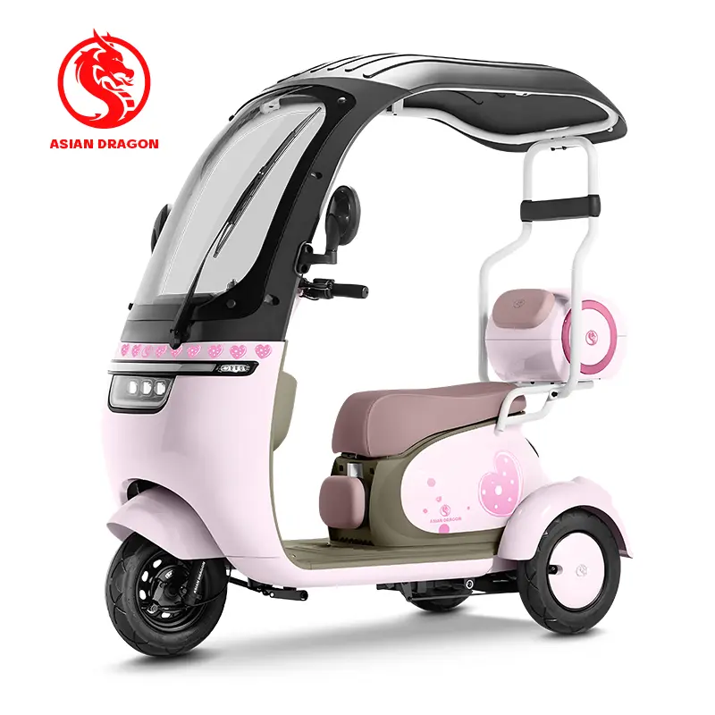 Wholesale ASIAN DRAGON Sky-Blue Canopy Tricycle: Cute Solo Commuter Suppliers, Factory