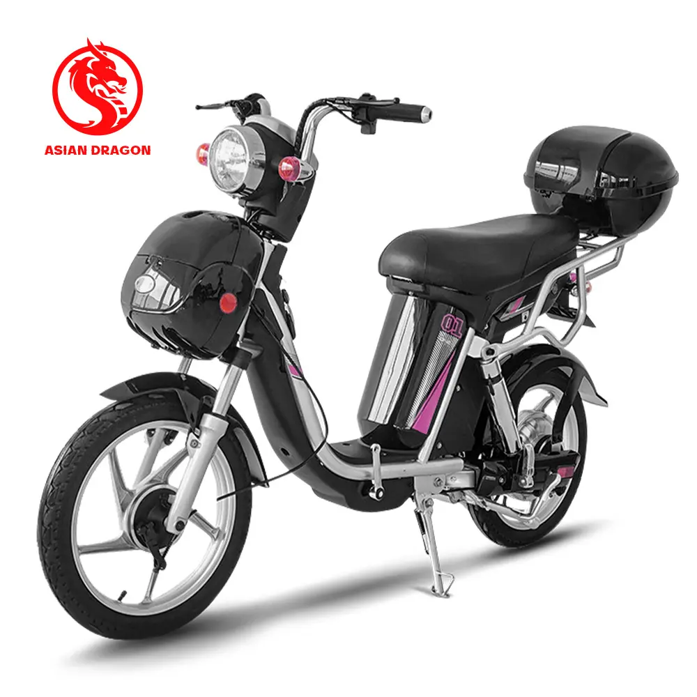 China Vintage-Inspired Urban Electric Scooter with Lockable Dual Storage Manufacturer, Supplier