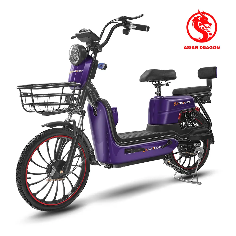 China 2 Seater City Electric Commuter Bike with Front Basket Suppliers, Factory