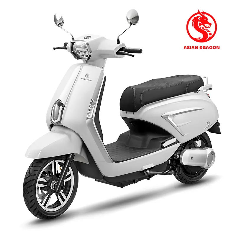 China ASIAN DRAGON Mint-Green Electric Motorcycle: Elegant Urban Commuter Manufacturer, Supplier