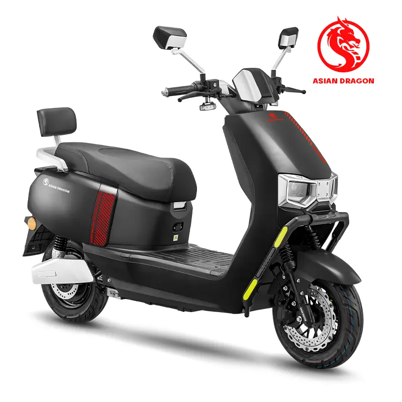 Wholesale ASIAN DRAGON Black-Red Electric Motorcycle: Bold Urban Commuter Manufacturers, Factory