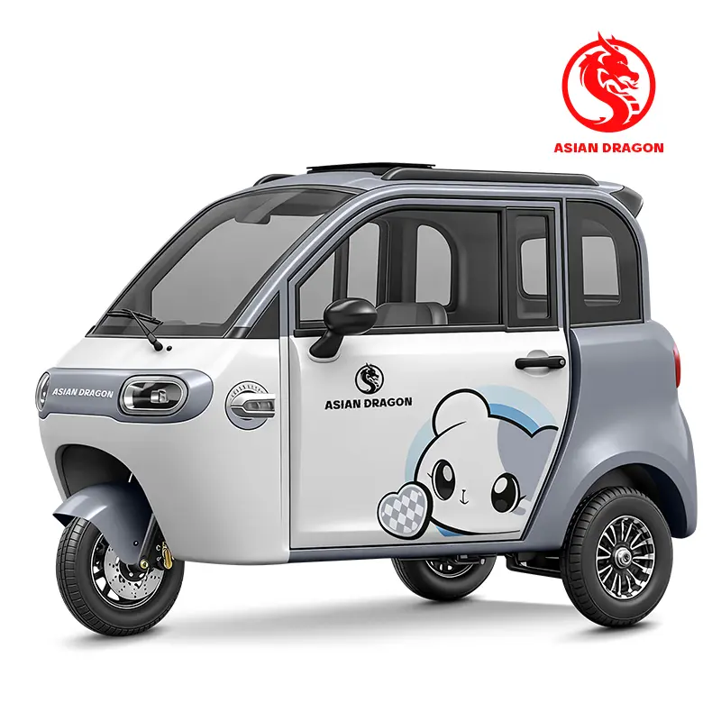 China ASIAN DRAGON Pink-White Cat Cartoon E-Trike Manufacturer, Suppliers