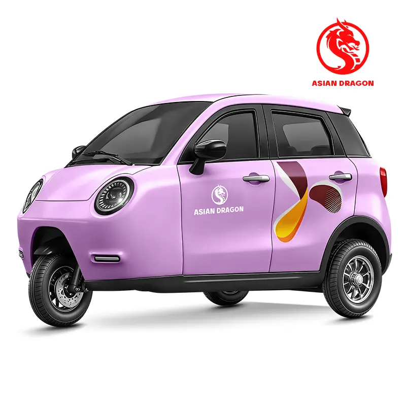 China ASIAN DRAGON Light Blue Enclosed E-Trike Manufacturer, Factory