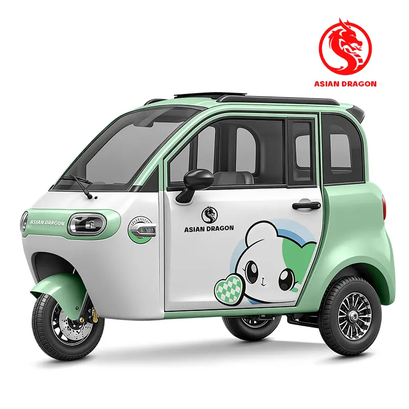 China ASIAN DRAGON Pink-White Cat Cartoon E-Trike Manufacturer, Suppliers