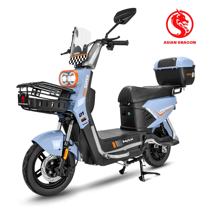 China ASIAN DRAGON Light Blue Commuter Electric Motorcycle Supplier, Factories