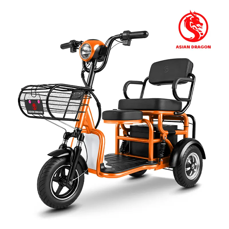 Wholesale ASIAN DRAGON Orange 3-Wheel Electric Trike Suppliers, Factories