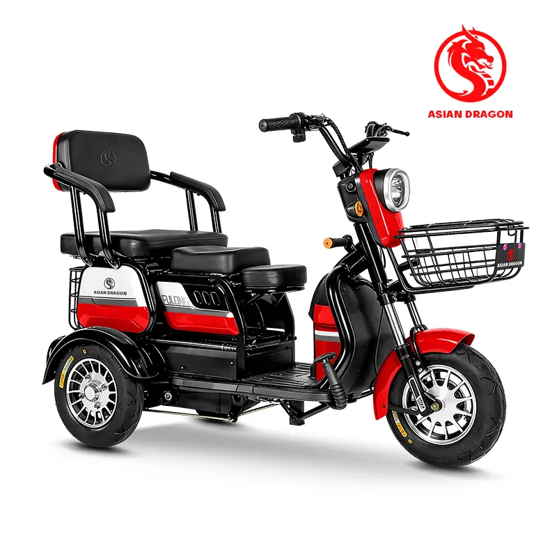 China ASIAN DRAGON 3-Wheel Electric Mobility Scooter - Factory Direct, Ideal for Seniors and Daily Commuters