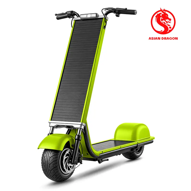 Wholesale ASIAN DRAGON Blue Solar Electric Scooter Supplier, Suppliers