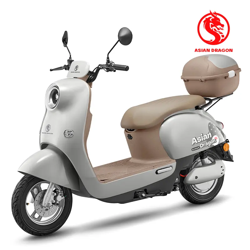 China ASIAN DRAGON Pink-White Electric Motorcycle: Cute Urban Commuter Manufacturers, Supplier