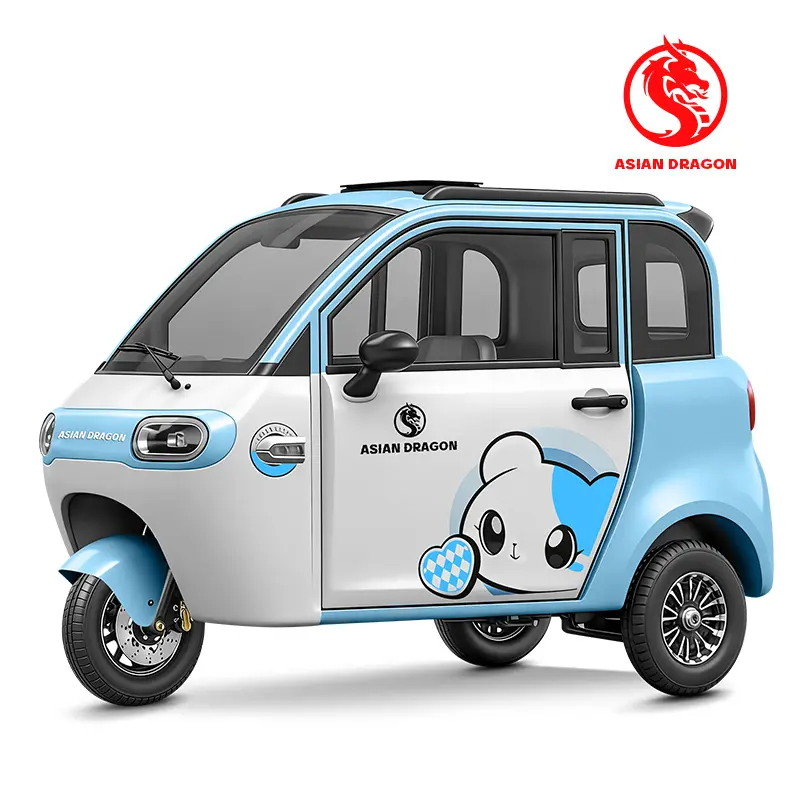 China ASIAN DRAGON Pink-White Cat Cartoon E-Trike Manufacturer, Suppliers