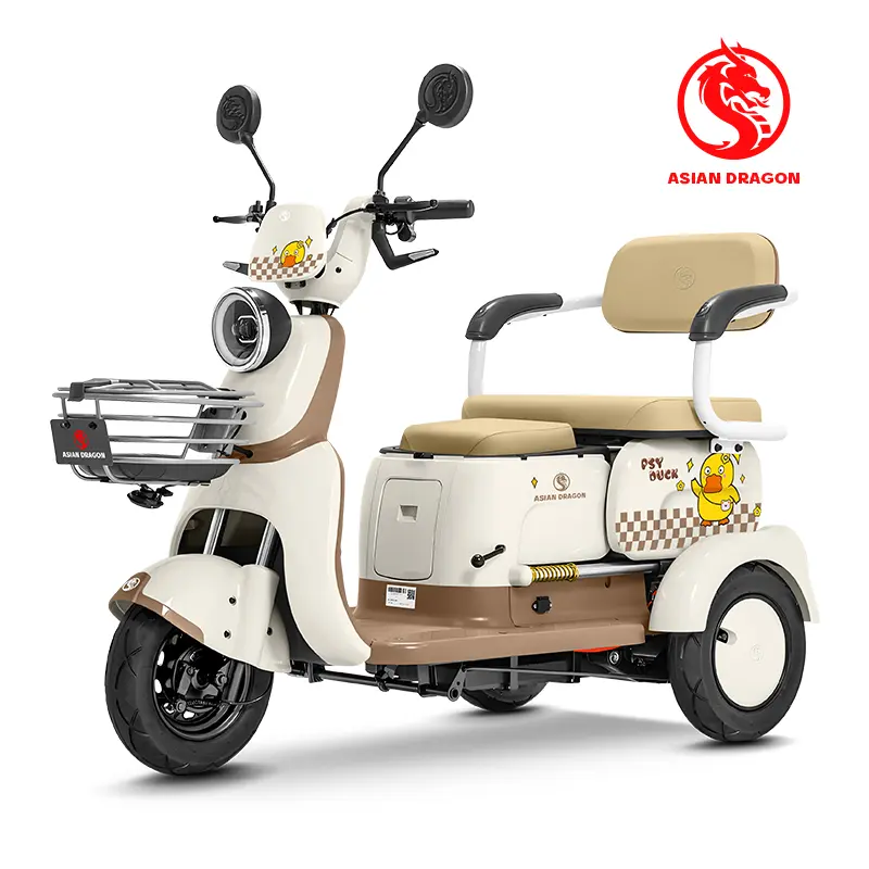 China ASIAN DRAGON Purple Psy Duck Electric Tricycle: Cute Family Rider Manufacturer, Factory