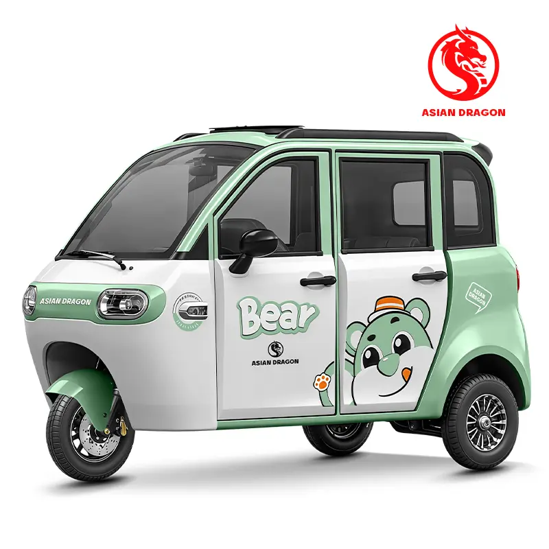 Wholesale ASIAN DRAGON Pink-White Bear Cartoon E-Trike Suppliers, Factory