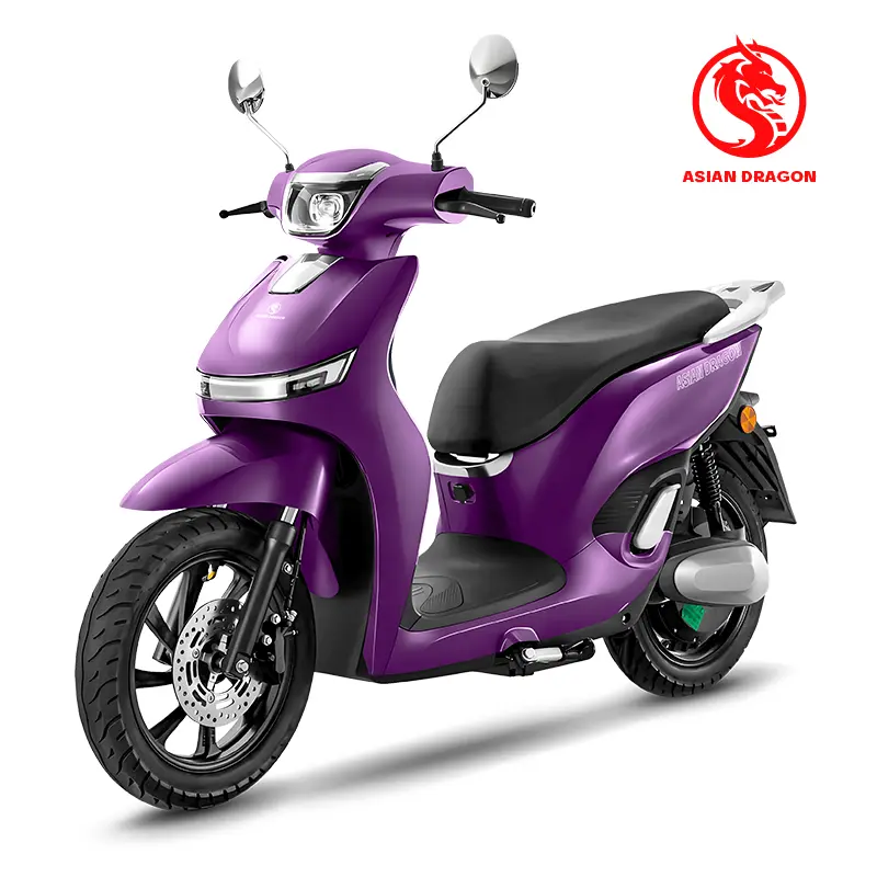 Wholesale ASIAN DRAGON Silver Electric Motorcycle: Sleek Daily Commuter Manufacturer, Factory
