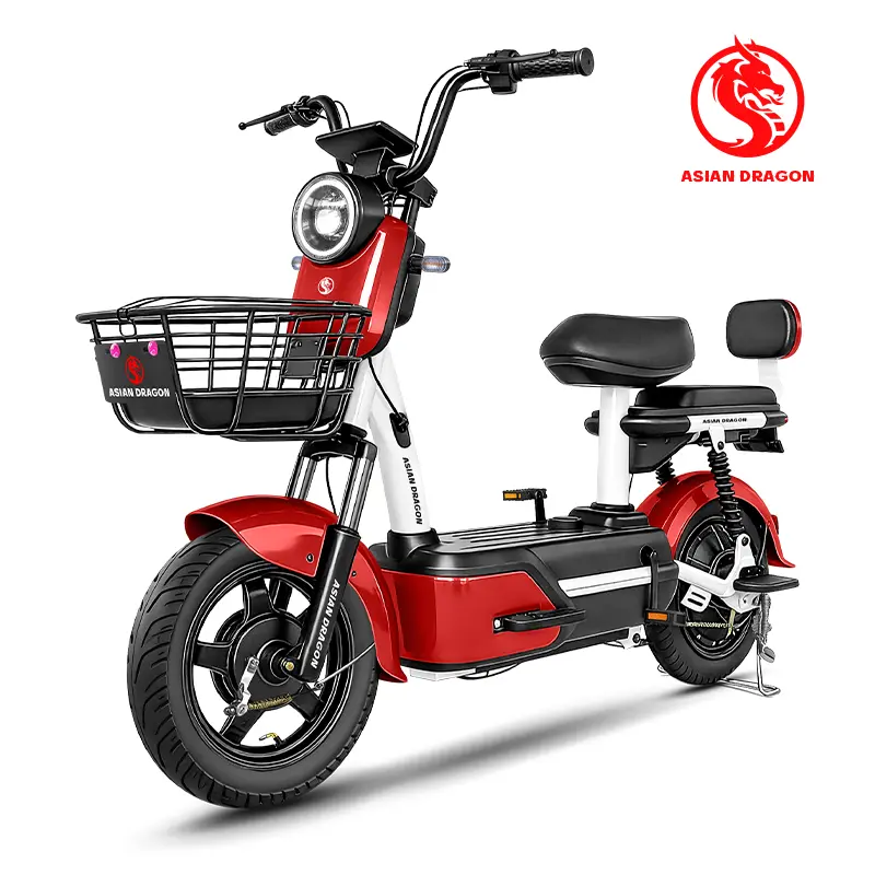 China ASIAN DRAGON Red-White 2-Seat Electric Scooter Supplier, Suppliers