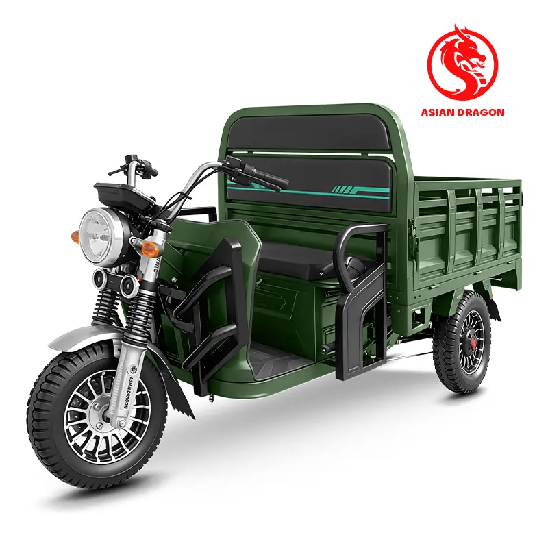 China ASIAN DRAGON Blue Cargo & Passenger E-Trike from China Suppliers - Durable Factory-Made Electric Trike for Urban Transport Manufacturer, Factories