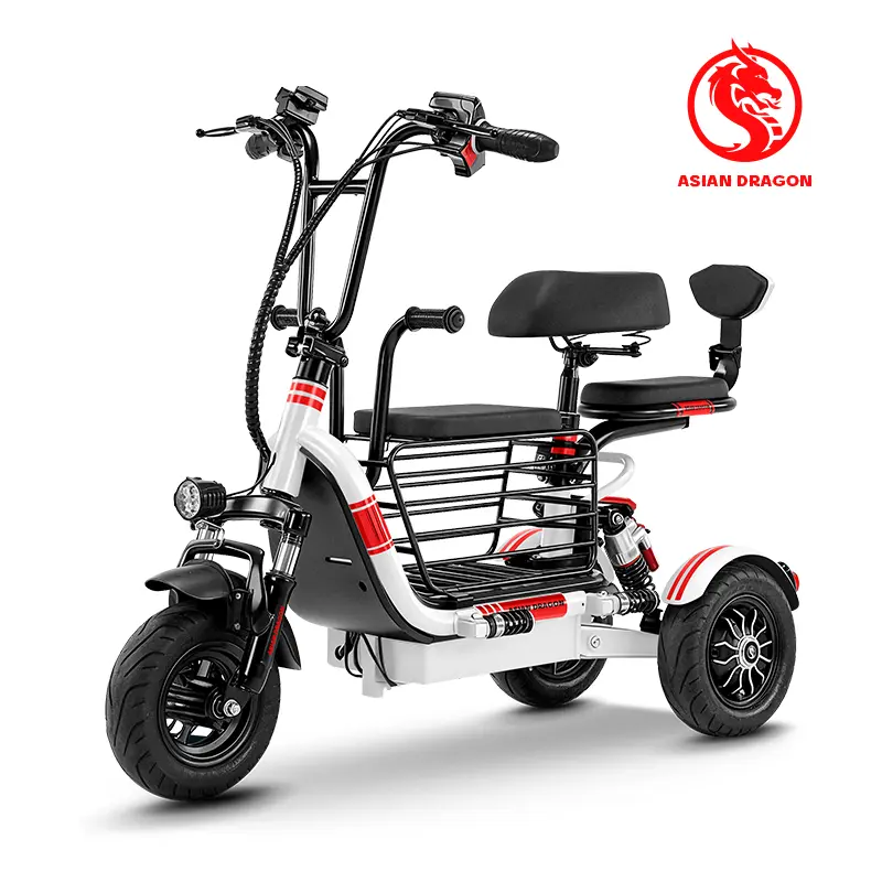 China Suppliers Factory 3-Wheel Electric Trike with 800W Motor and 70km Range for Daily Commuting