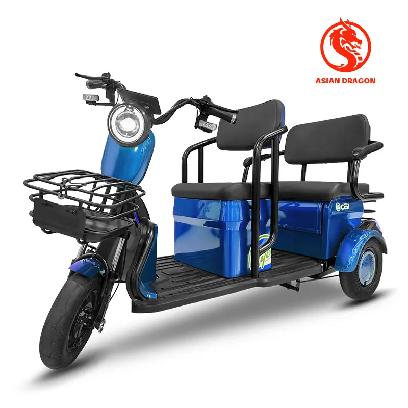 China Three-Wheeled Electric Tricycle Stable Safe Ride Suppliers, Factories