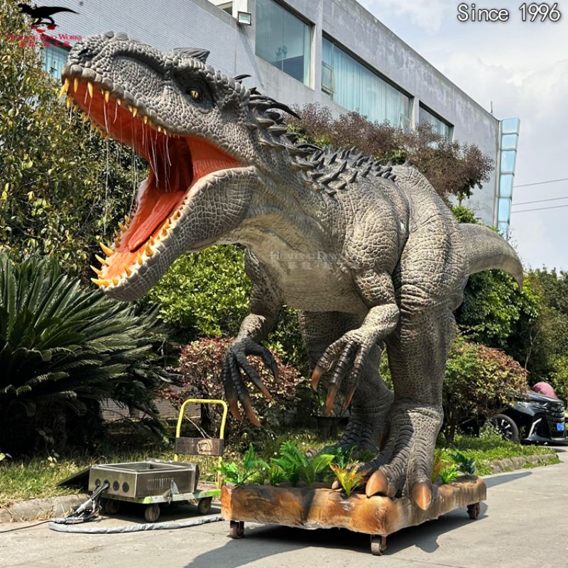 Buy Animatronic Realistic Tyrannosaurus Indominus In Dinosaur Theme Park Manufacturers, Factory