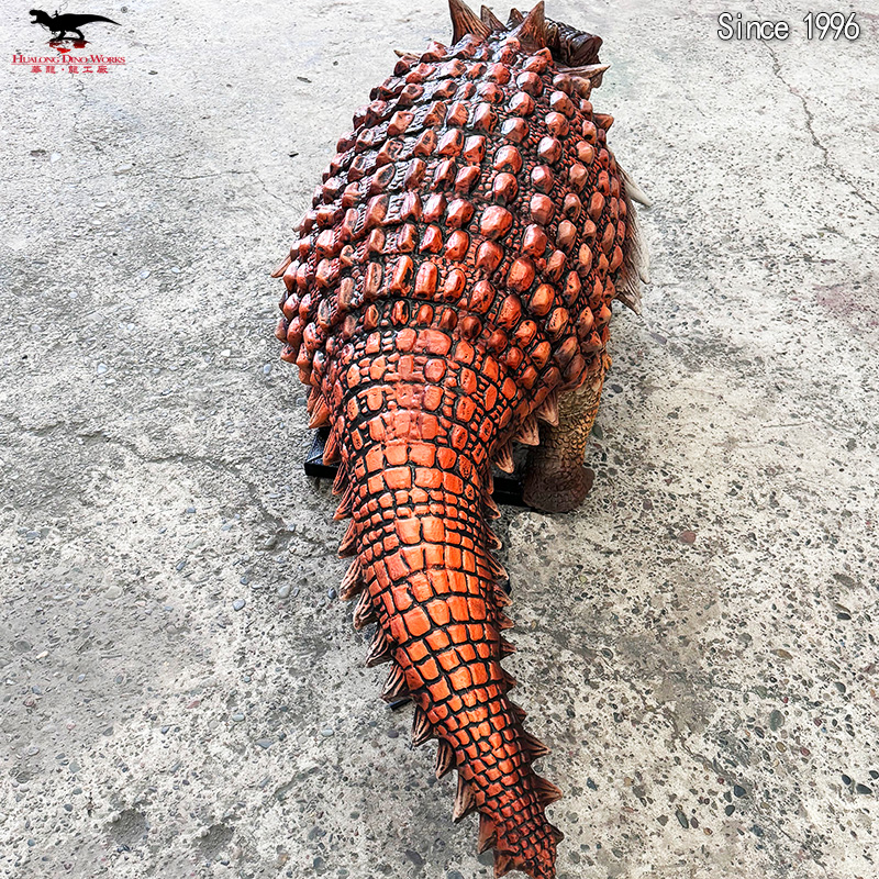 High-Quality Custom Ankylosaurus Model High-Quality Foam Weatherproof & Moisture-Proof Cretaceous Living Tank Theme Park Outdoor Exhibit Factory Direct Manufacturers, Factory
