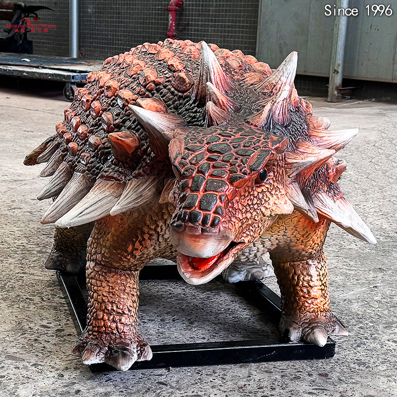 High-Quality Custom Ankylosaurus Model High-Quality Foam Weatherproof & Moisture-Proof Cretaceous Living Tank Theme Park Outdoor Exhibit Factory Direct Manufacturers, Factory