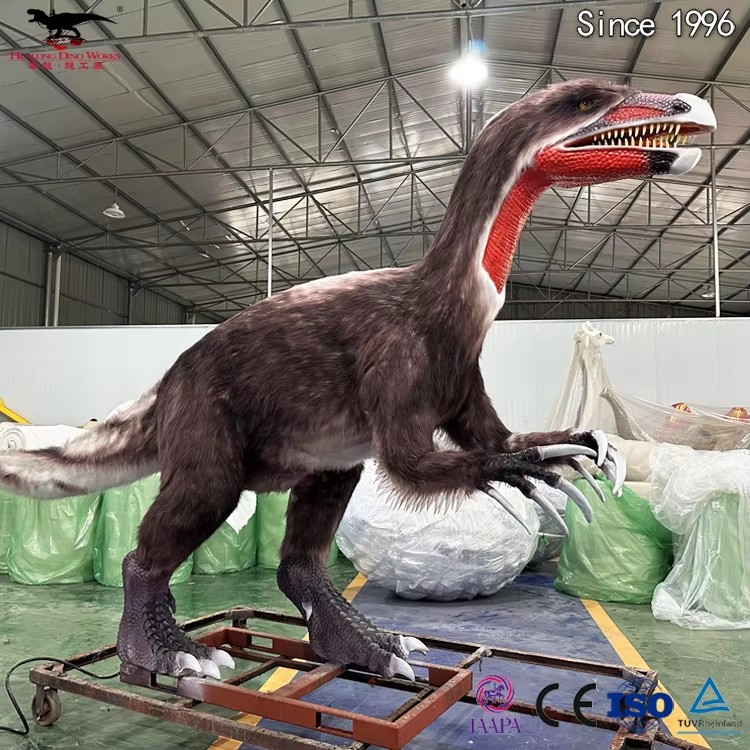High-Quality Realistic Dinosaur Life Size Dinosaur Beipiaosaurus for Outdoor Decoration Suppliers, Factory